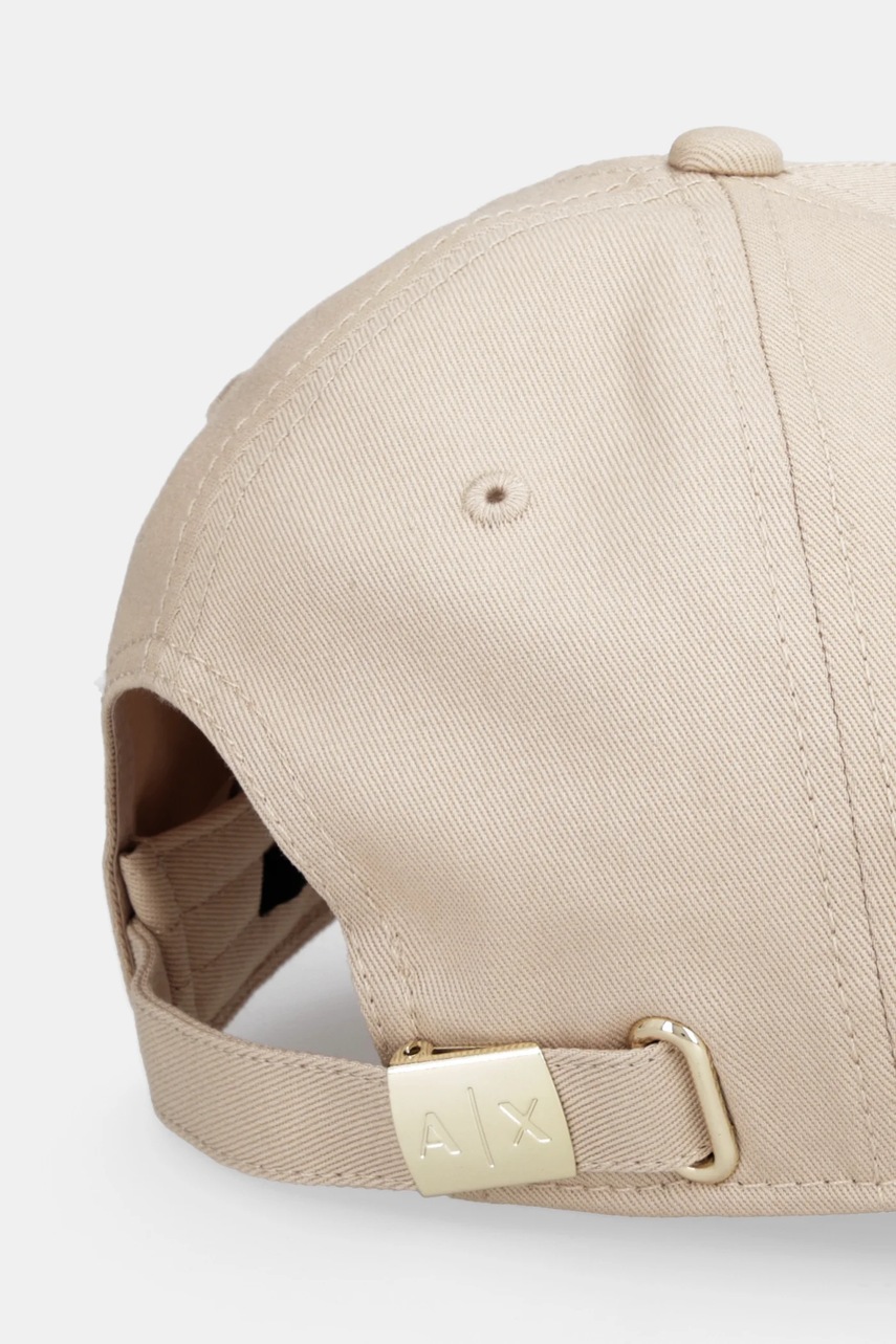 Хлопковая кепка Armani Exchange цвет зелёный XW001502 AF19099