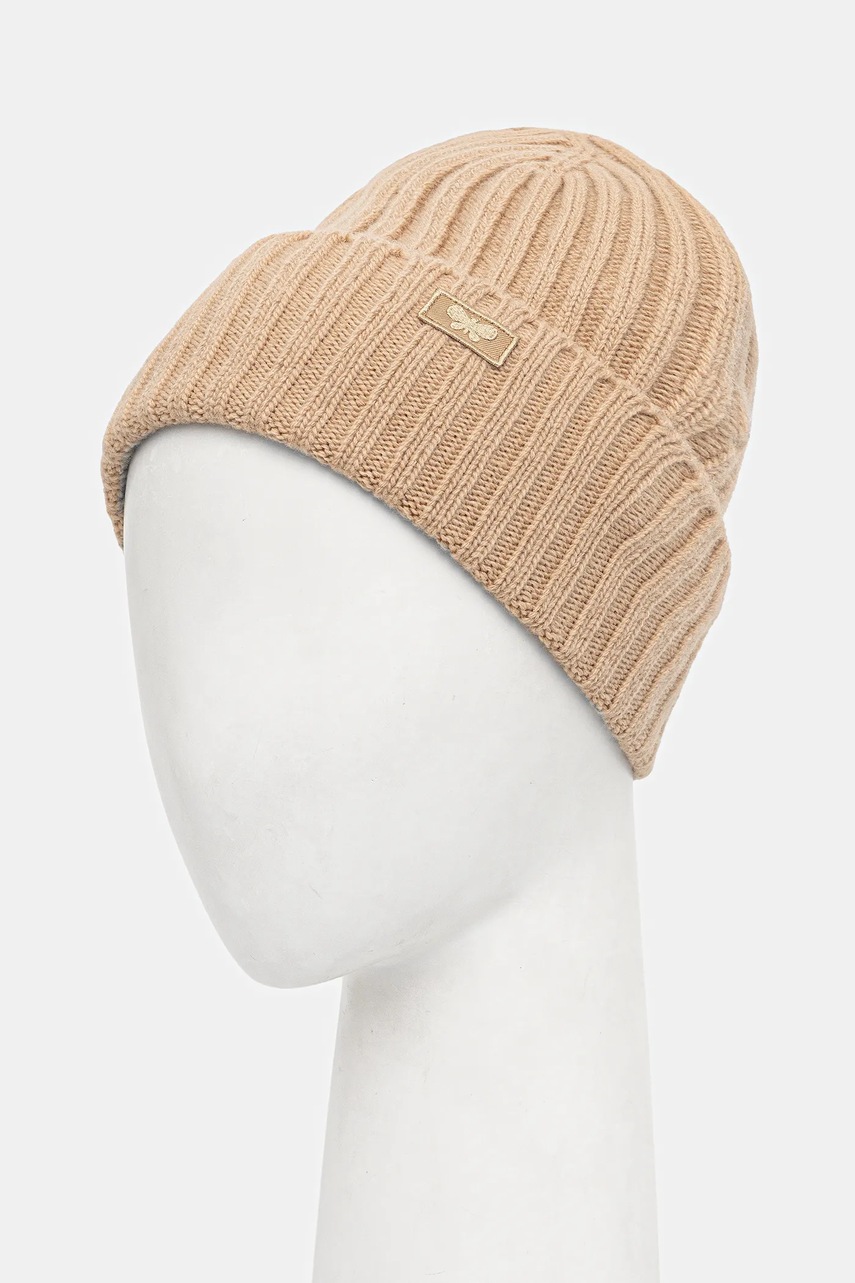 Шерстяная шапка Weekend Max Mara RITMO цвет зелёный  2525576035600