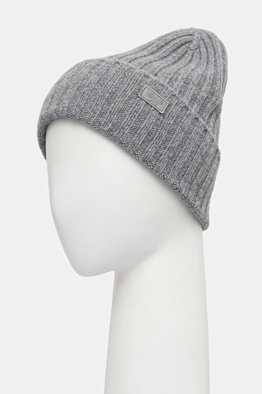 Шерстяная шапка Weekend Max Mara RITMO цвет серый  2525576035600