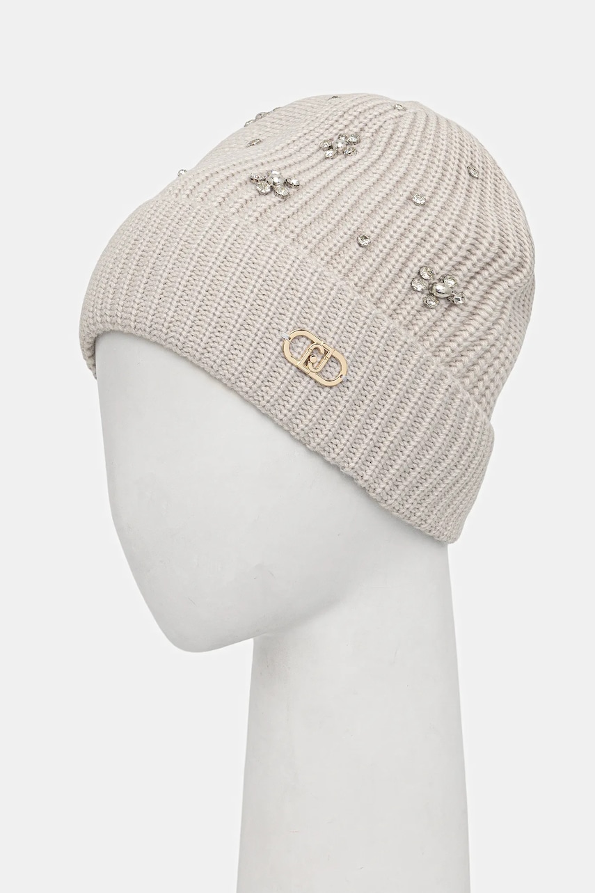 Шапка Liu Jo цвет серый  2F5017.M0300