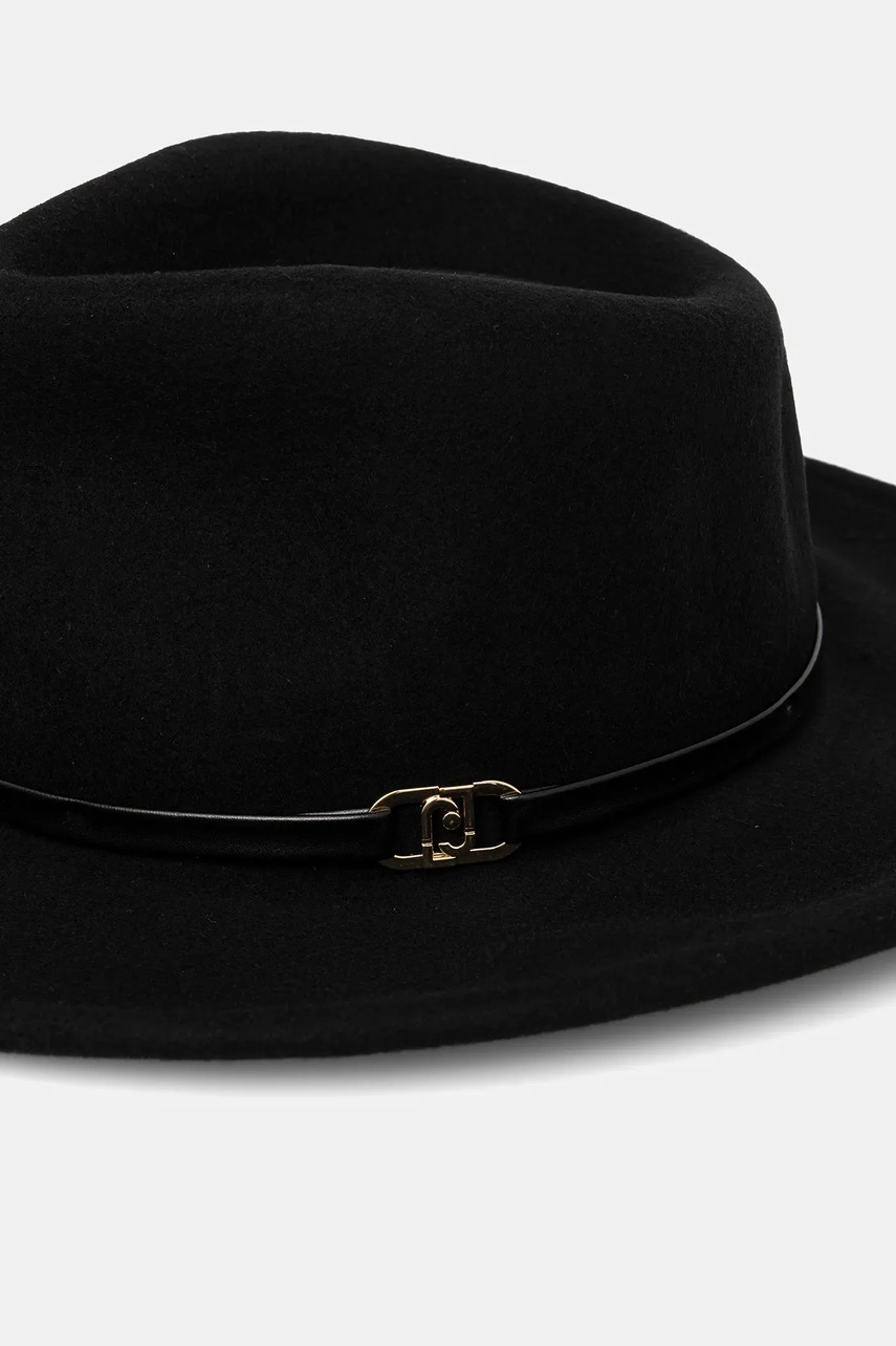 Шерстяная шляпа Liu Jo цвет чёрный 2F5054.T0300