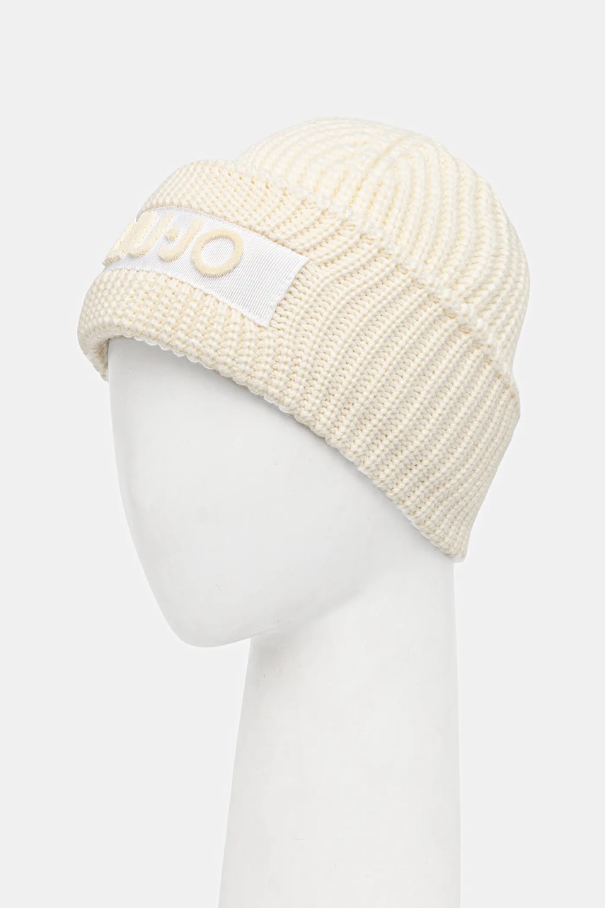 Шапка Liu Jo цвет бежевый  2F5057.M0300