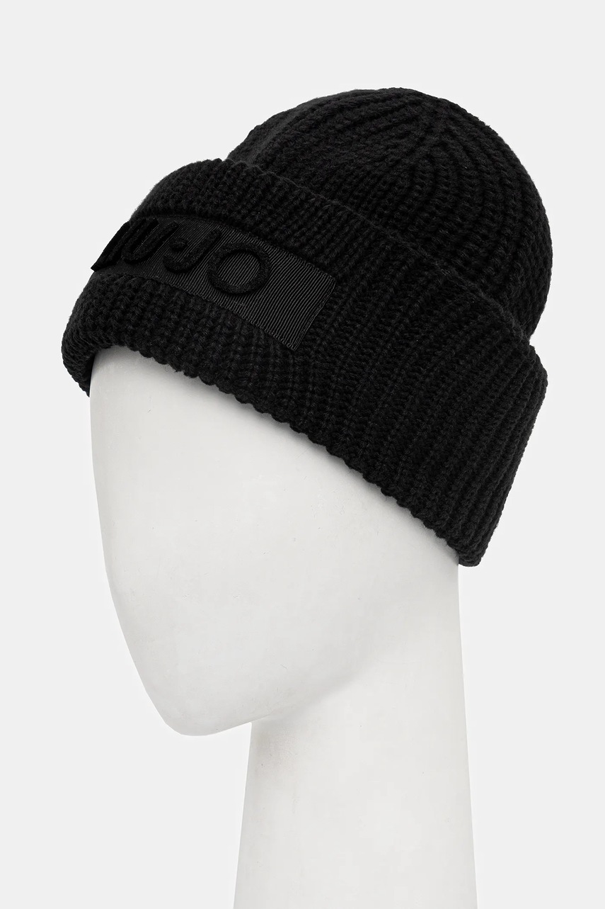 Шапка Liu Jo цвет чёрный  2F5057.M0300