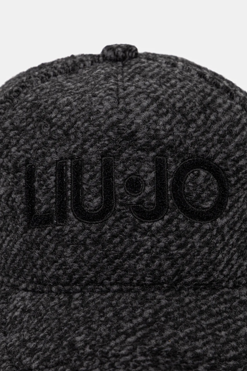 Кепка из смесовой шерсти Liu Jo цвет чёрный 2F5088.T0300