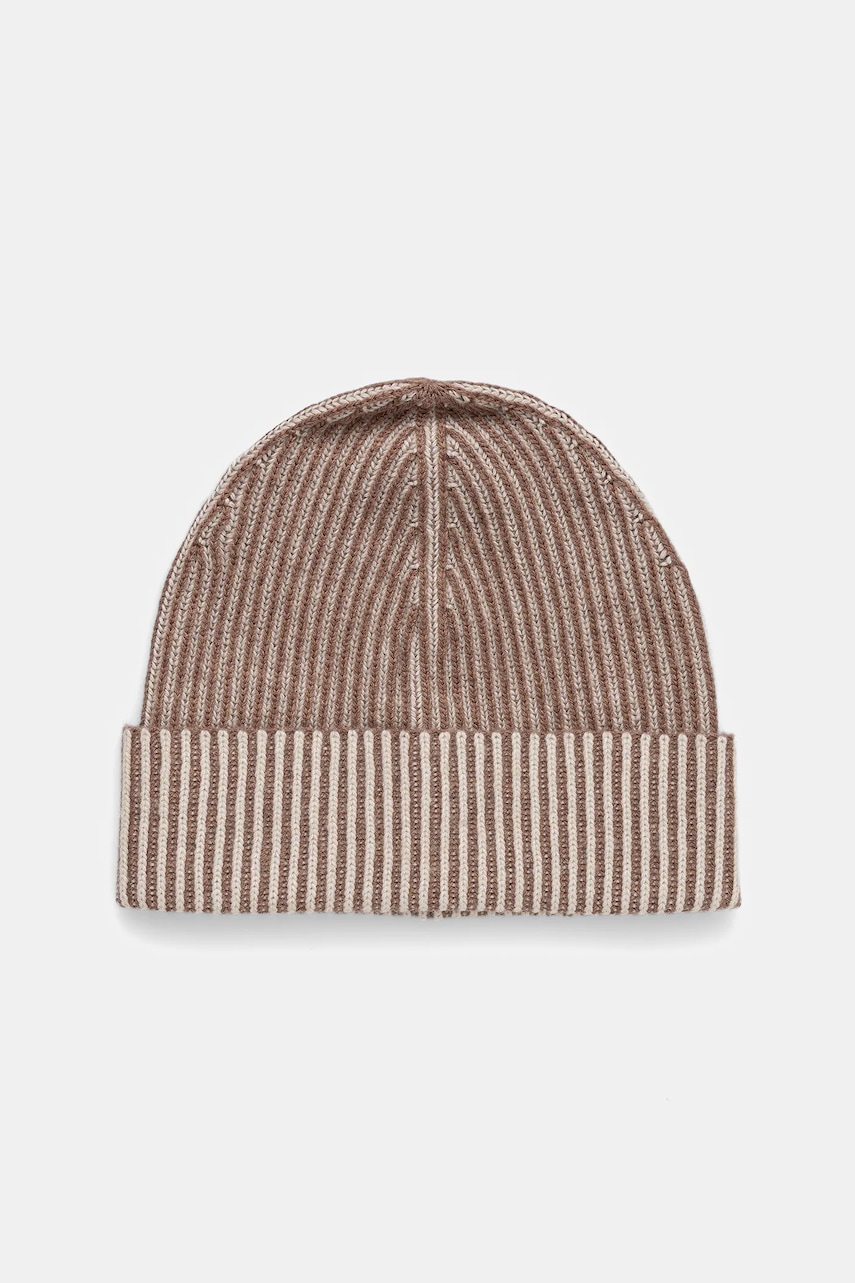 Sisley căciulă din amestec de lână culoarea bej, 132HLA00J