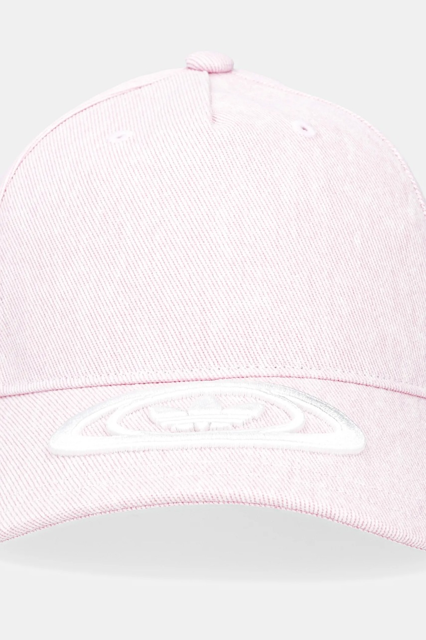 Хлопковая кепка adidas Originals цвет розовый KE1148