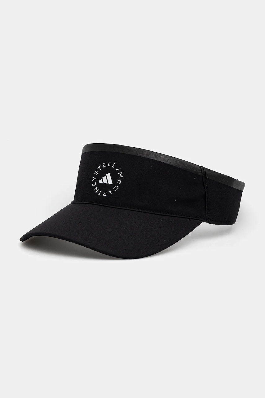 adidas by Stella McCartney șapcă cozoroc culoarea negru, JY4083