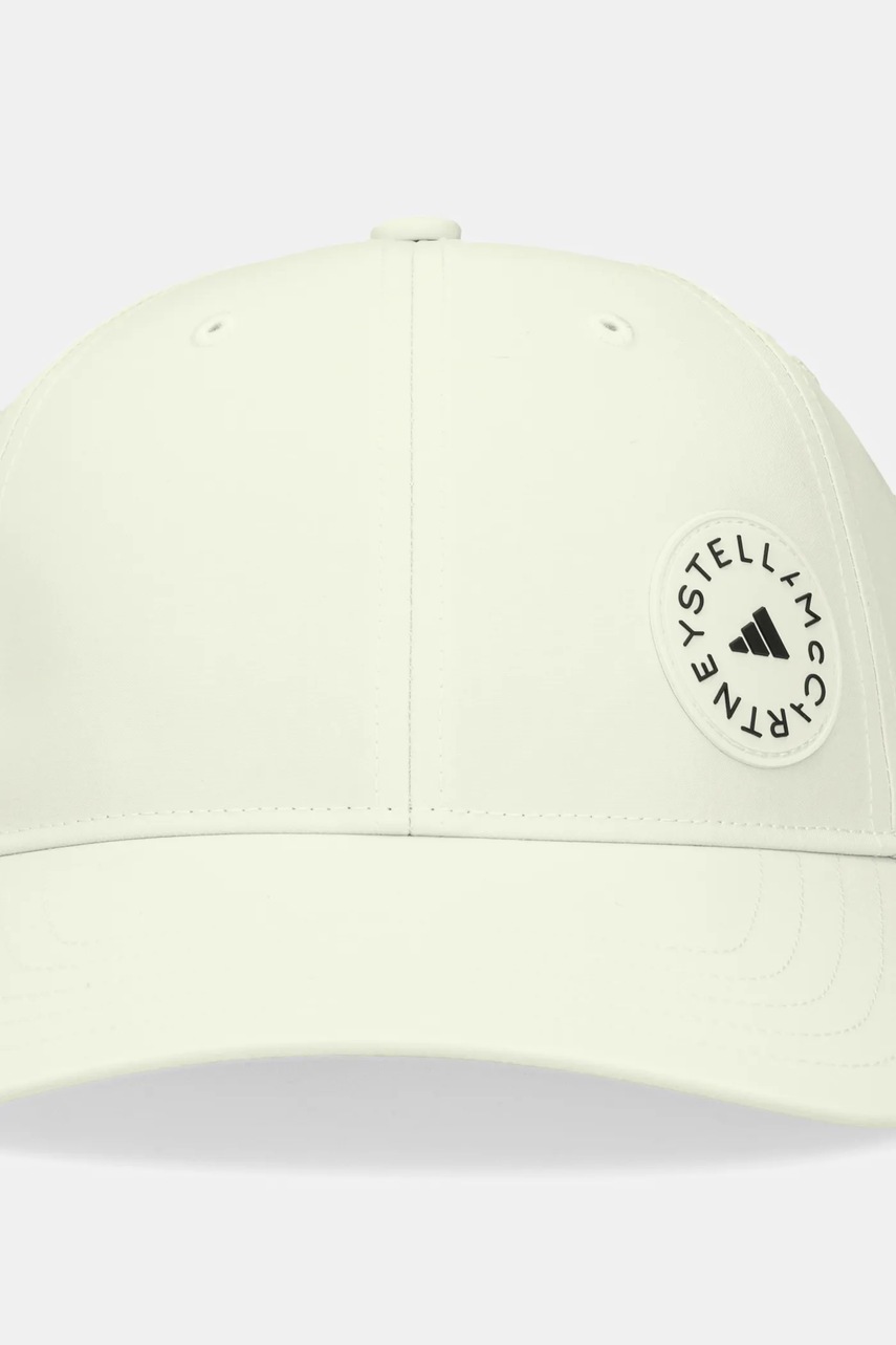 Καπέλο adidas by Stella McCartney χρώμα: μπεζ, JZ5519 φωτογραφία