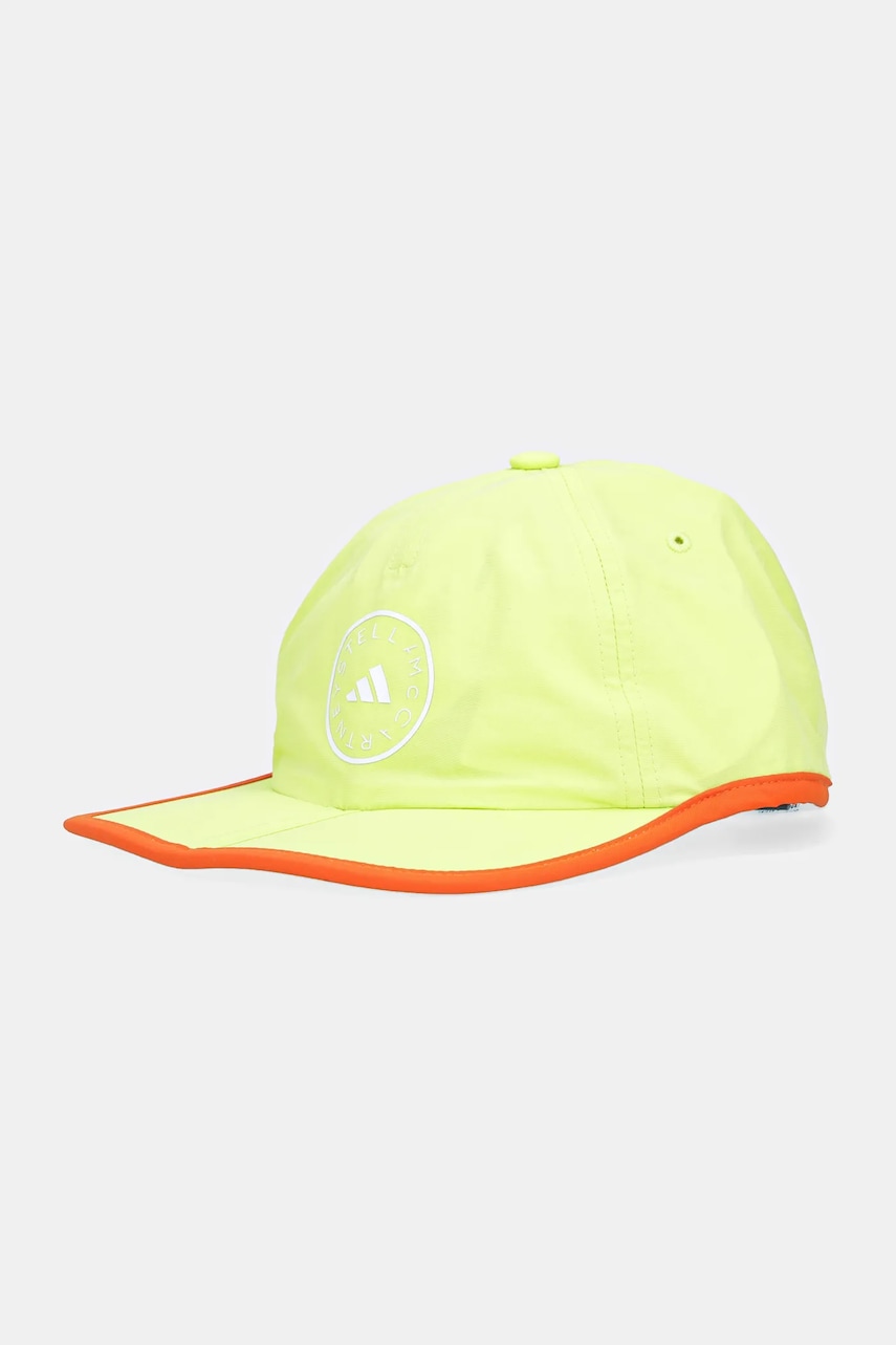 adidas by Stella McCartney șapcă culoarea verde, JZ8023