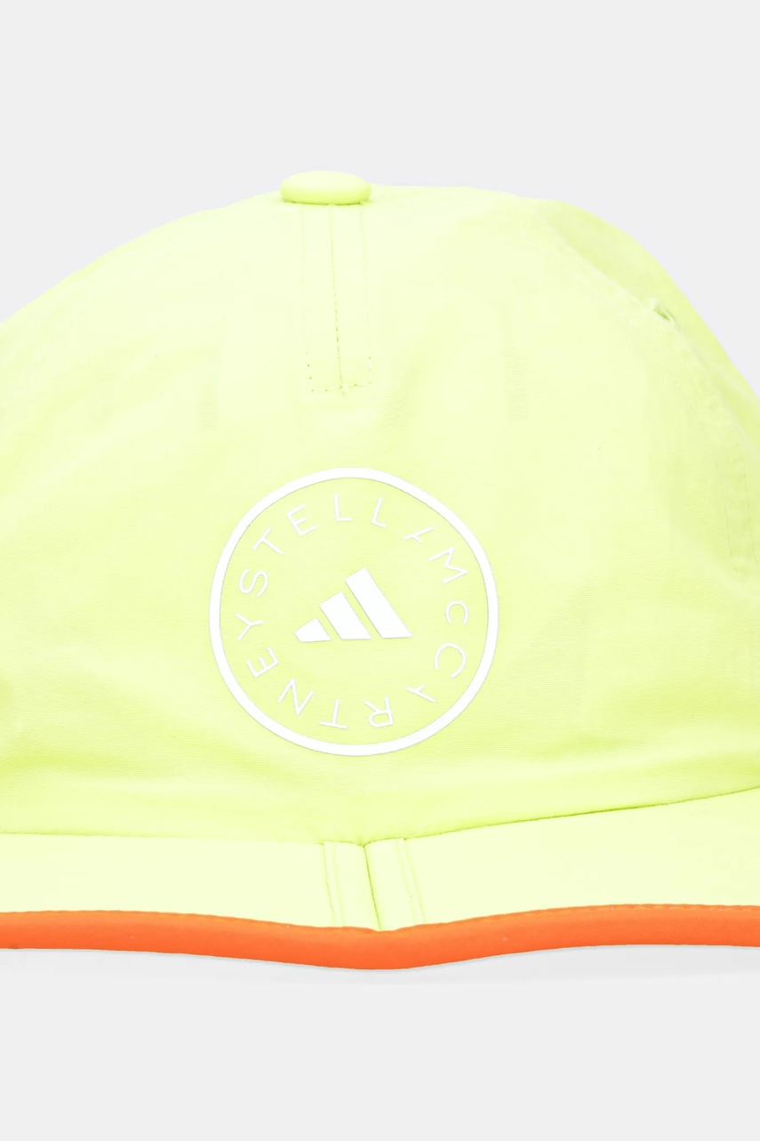 Καπέλο adidas by Stella McCartney χρώμα: πράσινο, JZ8023 φωτογραφία