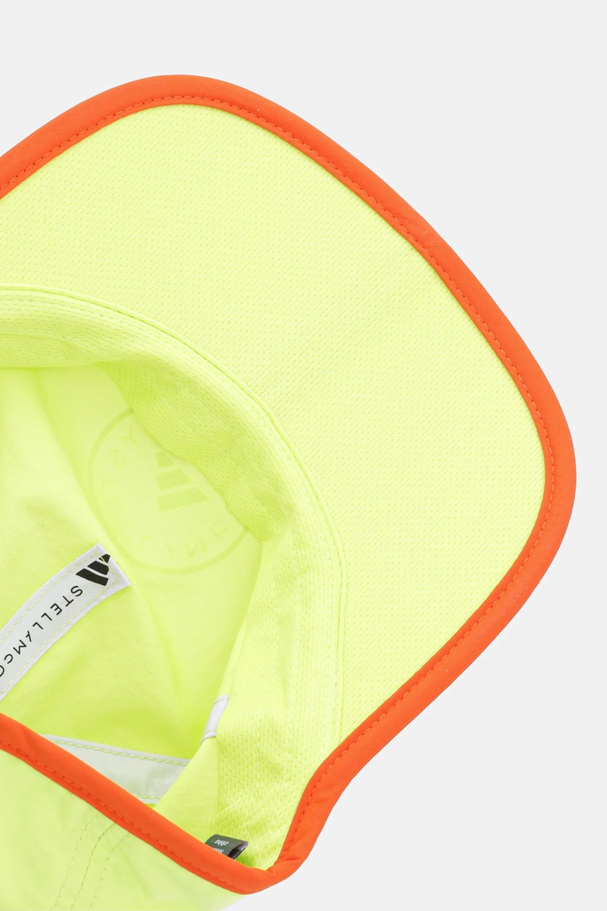 Καπέλο adidas by Stella McCartney χρώμα: πράσινο, JZ8023 φωτογραφία