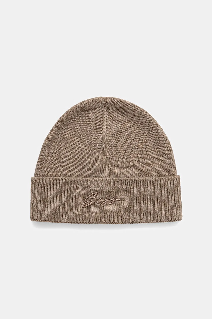 BOSS căciulă Landrenia_hat culoarea portocaliu, 50558673