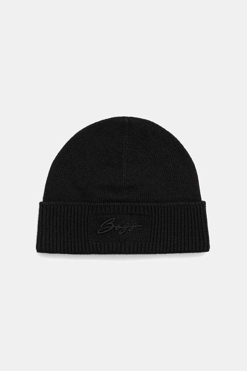 BOSS căciulă culoarea negru, 50558673