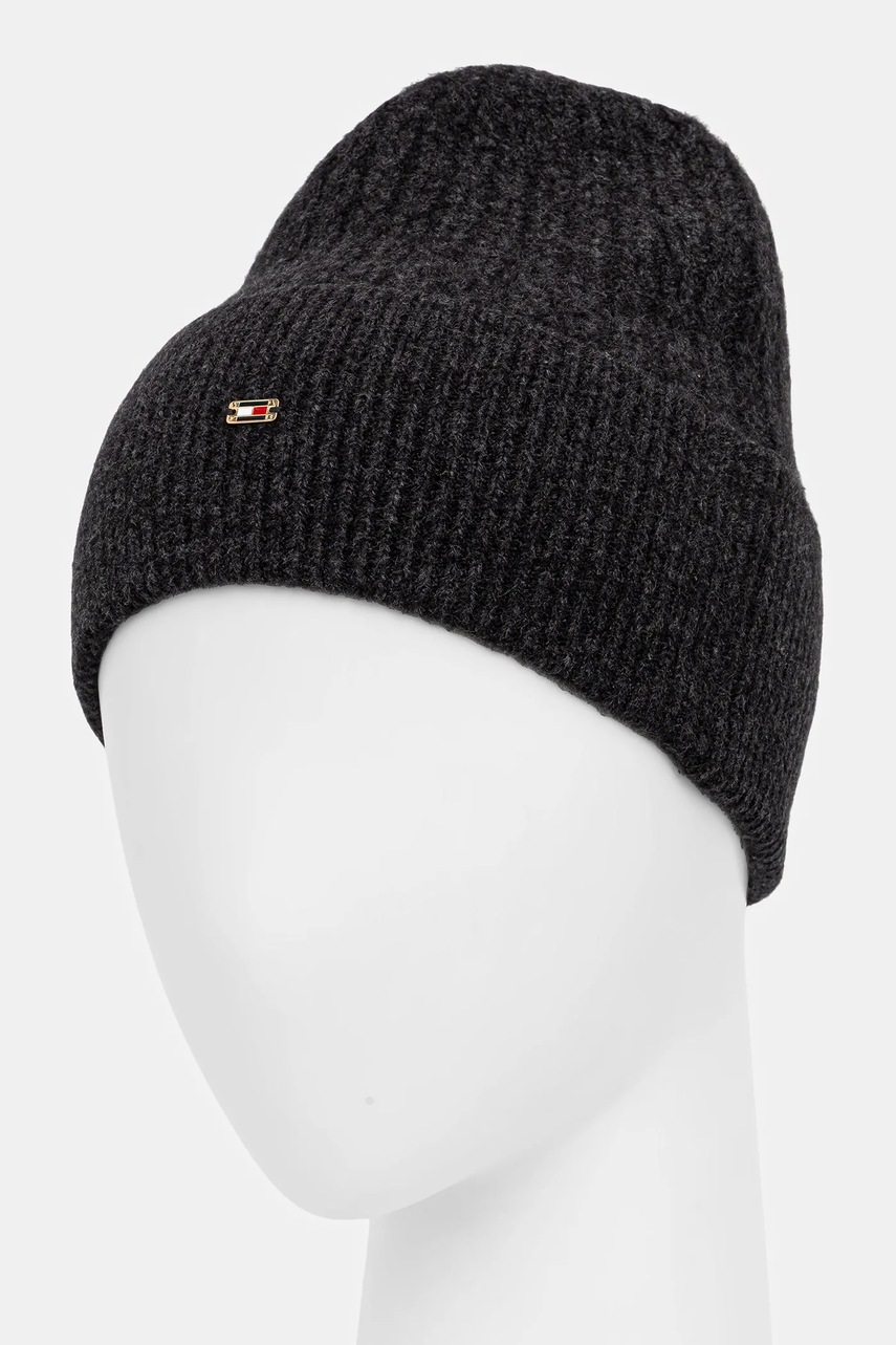 Шапка Tommy Hilfiger цвет чёрный  AW0AW17776