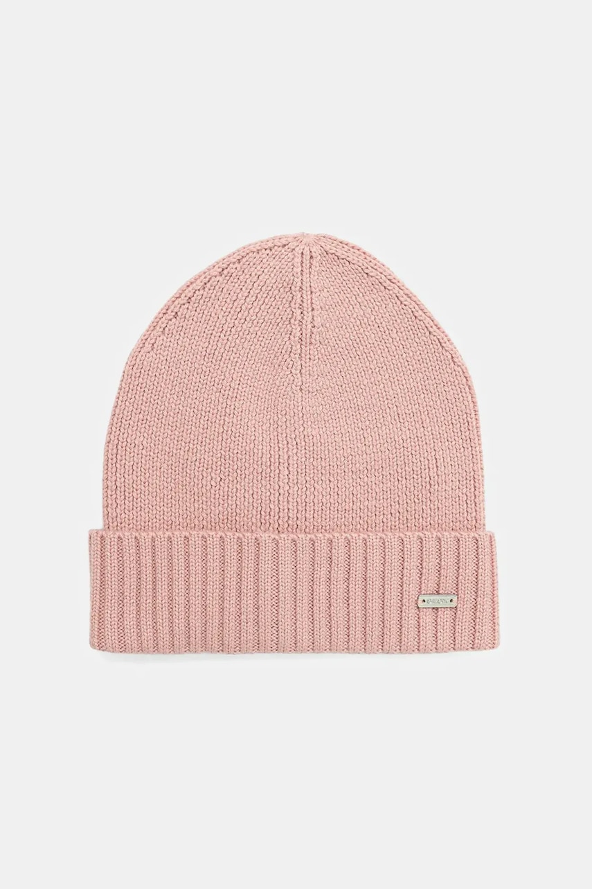Levně Vlněná čepice Geox CELESTYE růžová barva, W5660G T3310