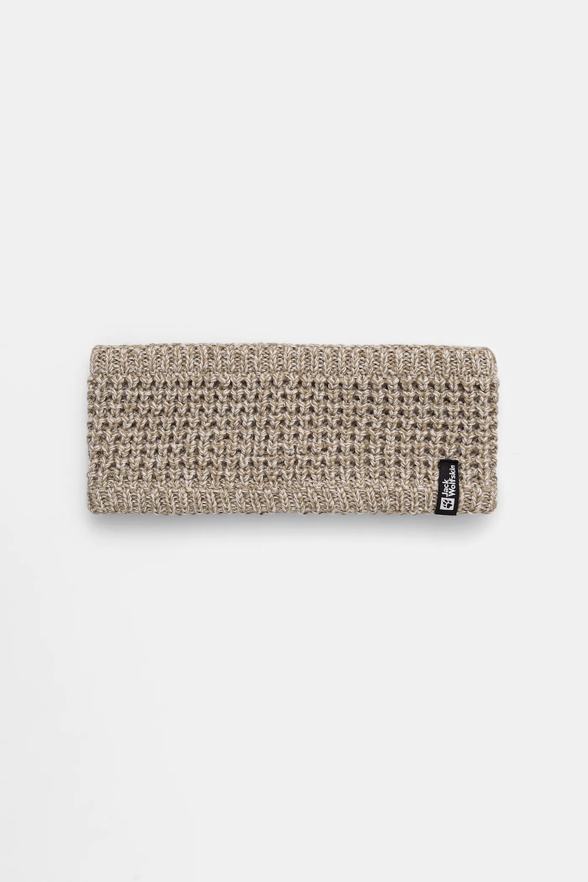 Jack Wolfskin bentiță pentru cap MEDLEY culoarea bej, A65242