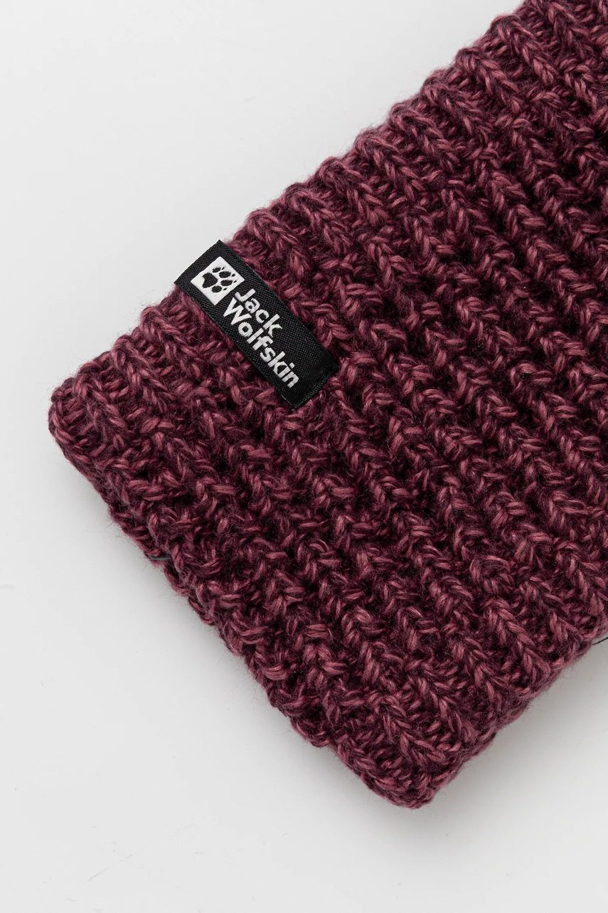 Повязка на голову Jack Wolfskin MEDLEY цвет бордовый A65242