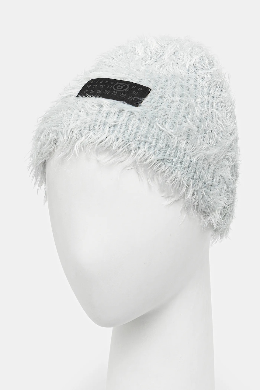 Шапка MM6 Maison Margiela цвет серый S62TB0007.M13189.856 Шапка MM6 Maison Margiela цвет серый S62TB0007.M13189.856