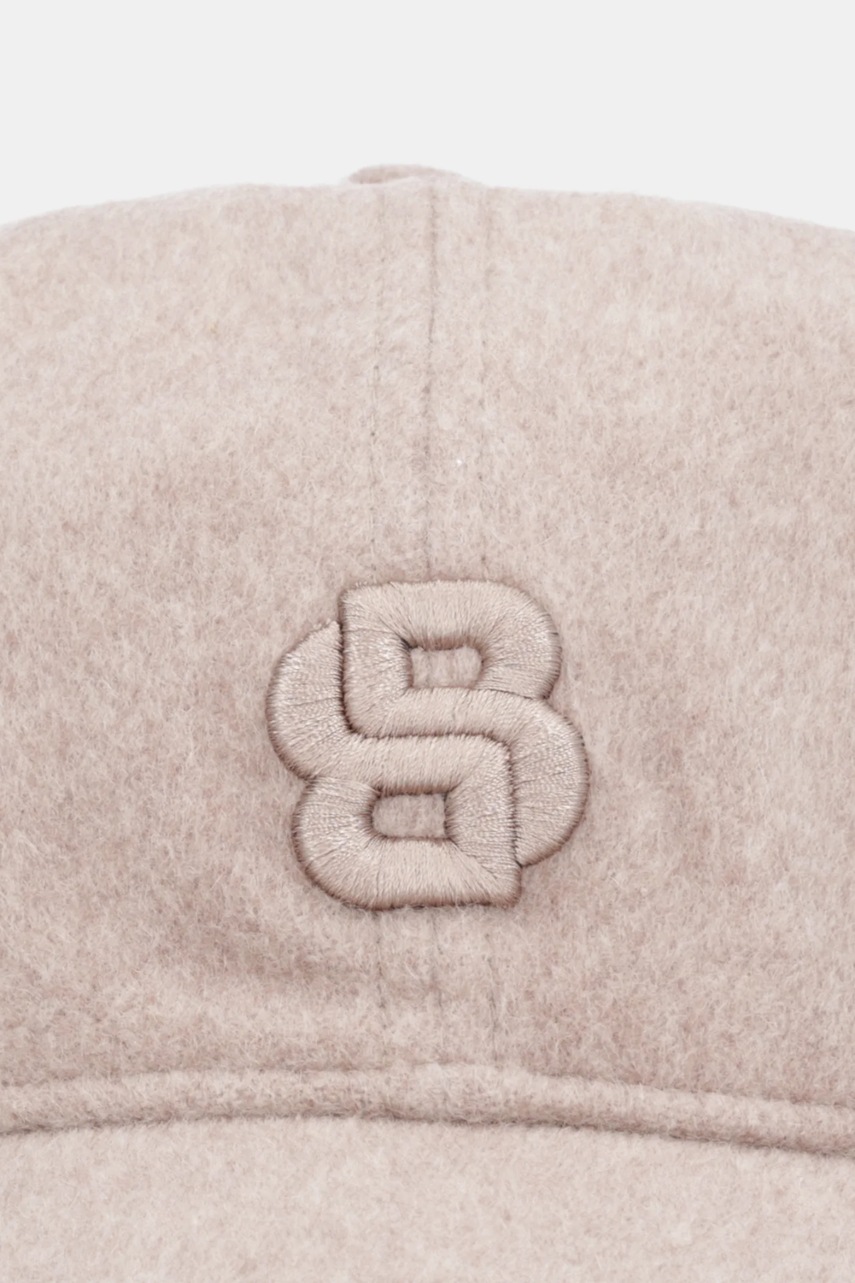 Кепка с добавлением шерсти BOSS цвет бежевый 50550607