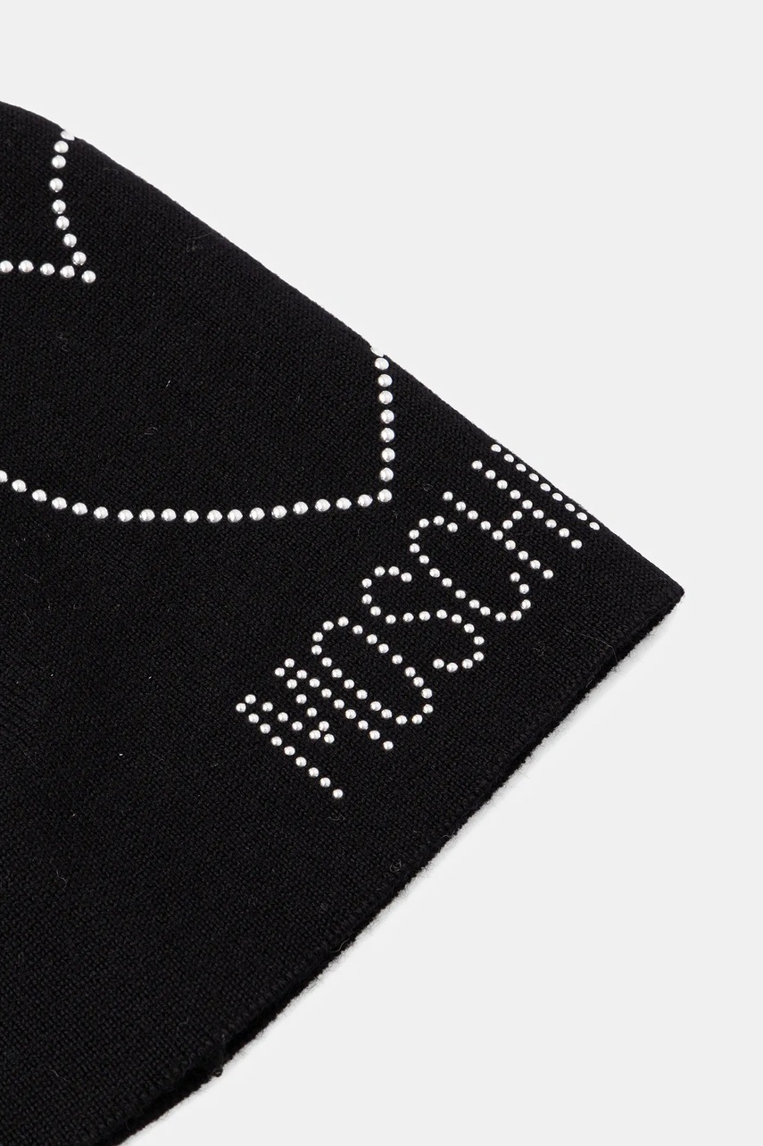 Шерстяная шапка Moschino цвет чёрный  M3332 65451