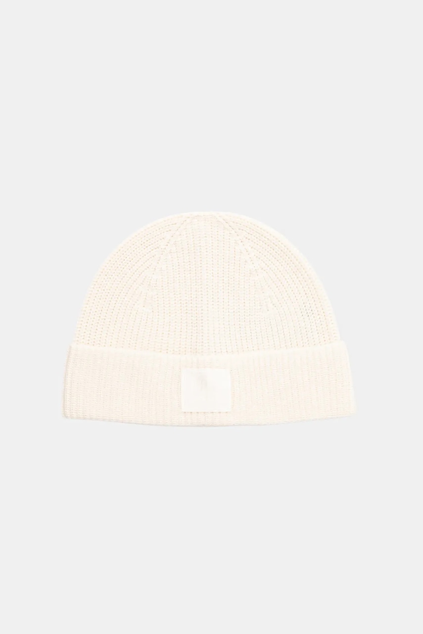 

Шапка с вълна HUGO Sential в бяло 50548413, Бежов