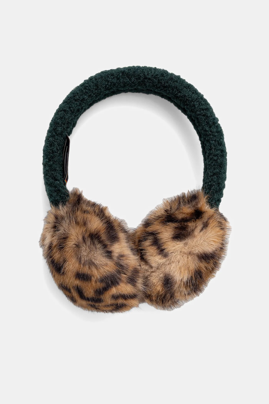 Kurt Geiger London apărători pentru urechi culoarea verde, 5069739609