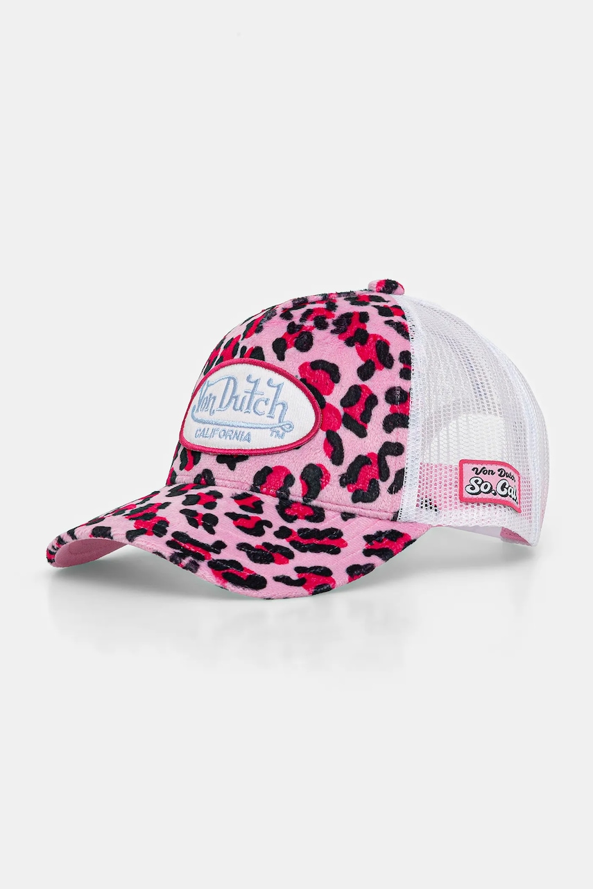 Von Dutch sapca culoarea roz, VD.2.CB.PSA