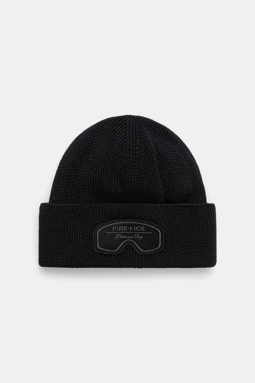 BOGNER Fire+Ice căciulă din amestec de lână ZAIDA culoarea negru, 94686125