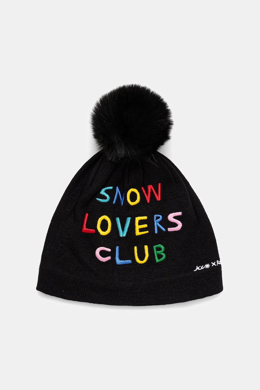 Rossignol căciulă JCC culoarea negru, RLOWH08