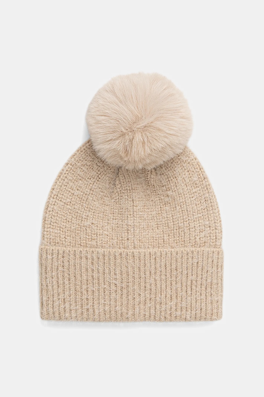 Morgan căciulă culoarea bej, 5BEIGE