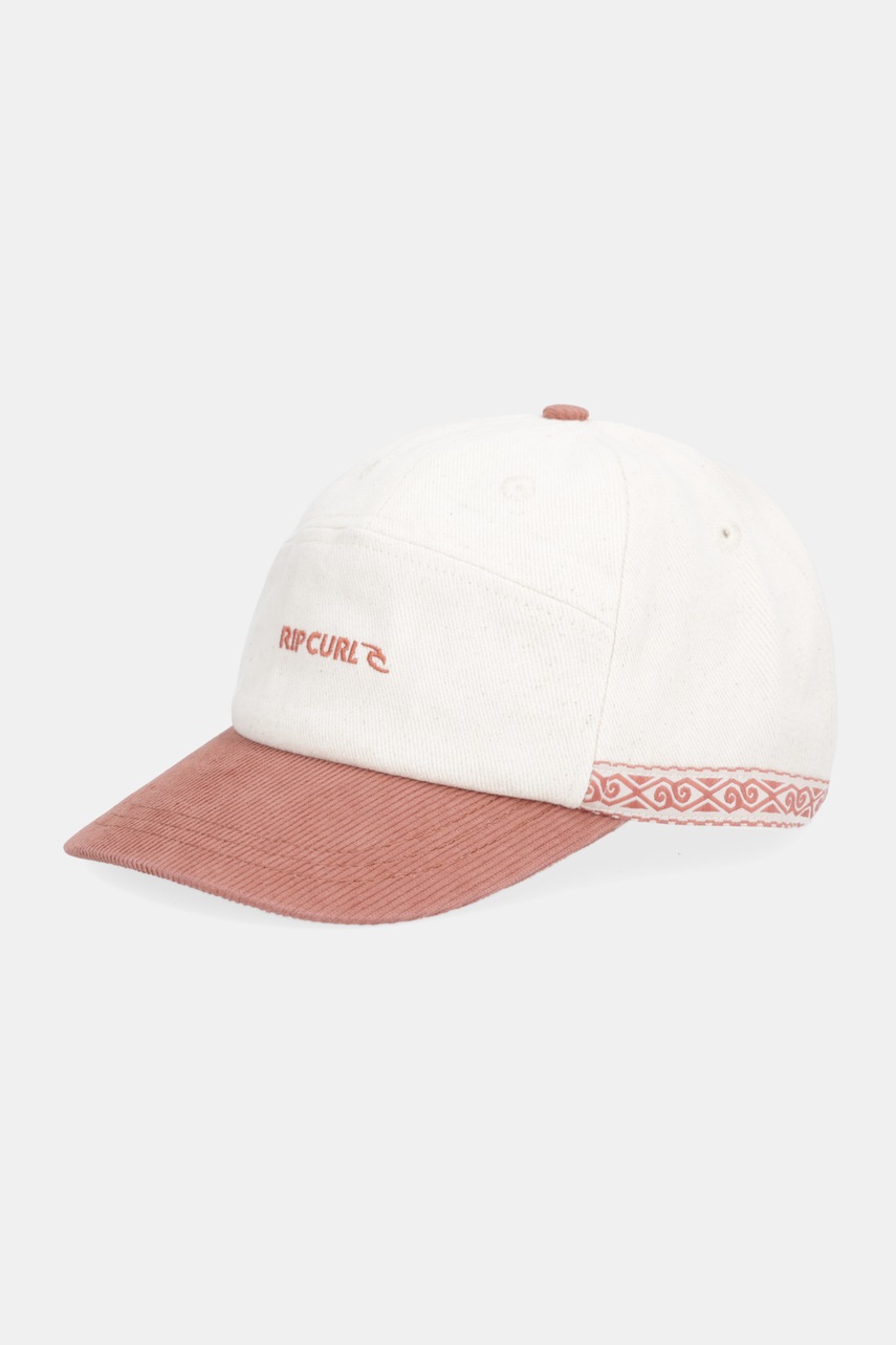 Levně Bavlněná baseballová čepice Rip Curl béžová barva, 06XWHE