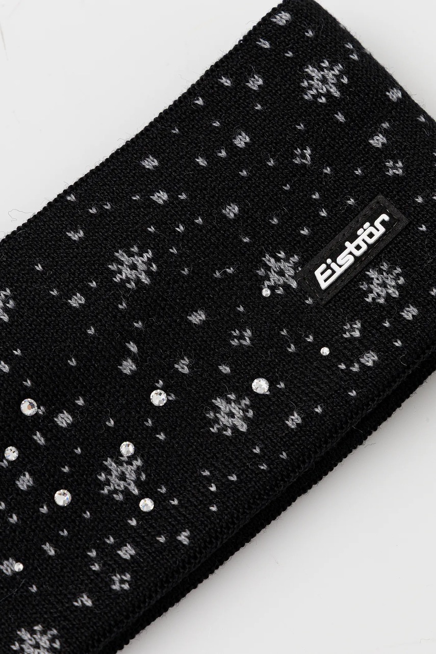 Κορδέλα με προσθήκη μαλλιού Eisbar Rana Crystal STB χρώμα: μαύρο, E36095 φωτογραφία