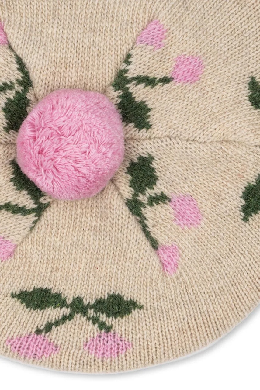 Детский берет Konges Sløjd BELOU KNIT BERET цвет бежевый KS101423 Детский берет Konges Sløjd BELOU KNIT BERET цвет бежевый KS101423