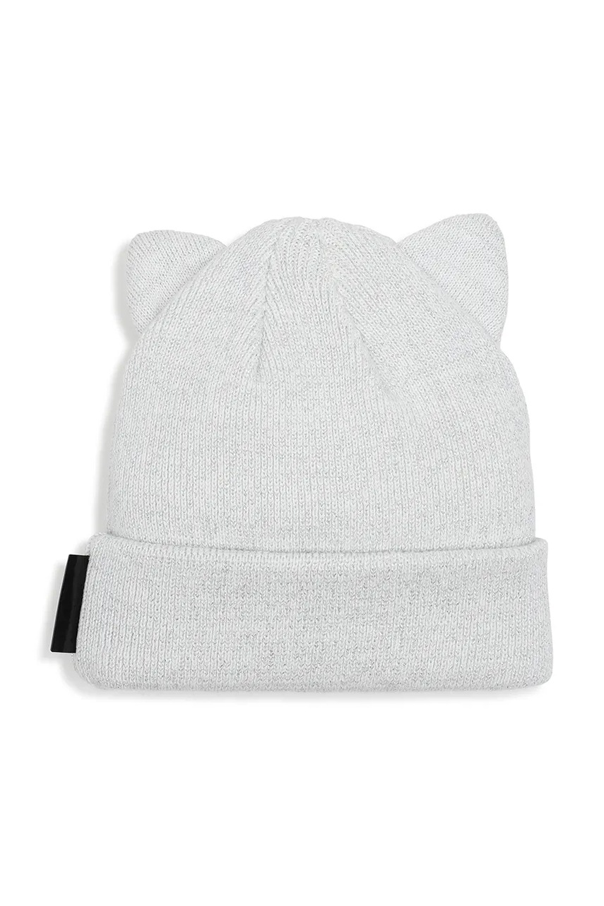 Детская хлопковая шапка Karl Lagerfeld цвет белый  Z31003