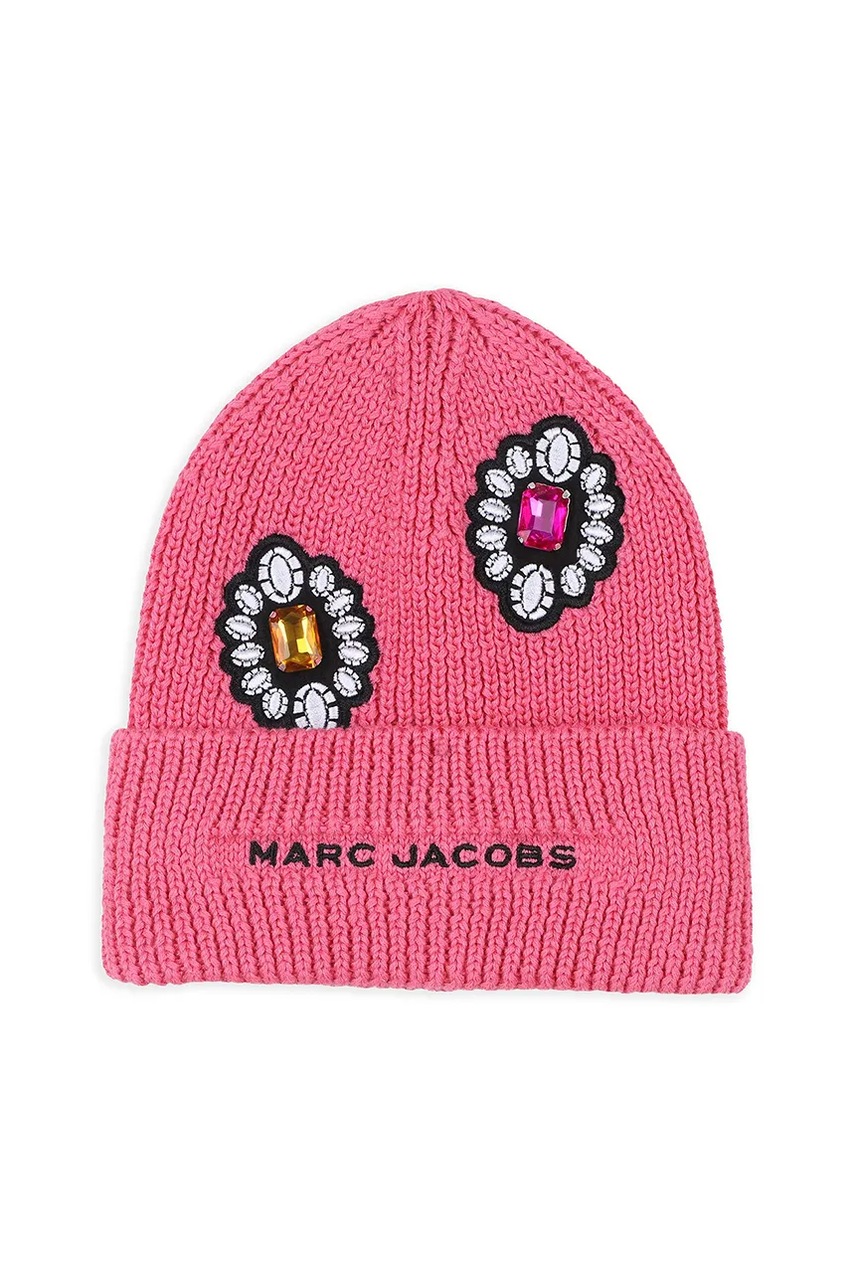 Детская шапка Marc Jacobs цвет розовый  W60676