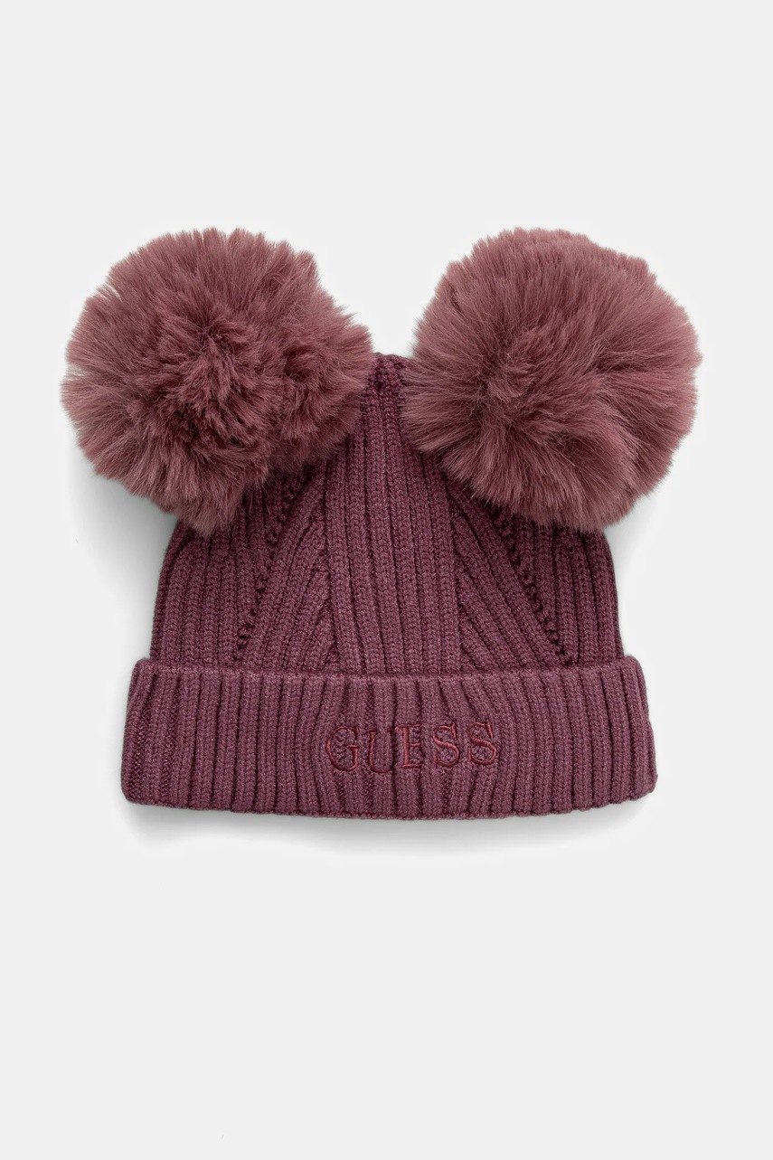 Levně Dětská čepice Guess růžová barva, J3BZ04 Z2QP0