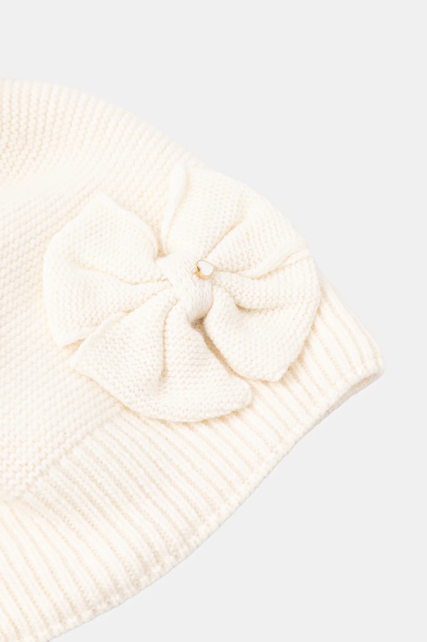 Детская шапка с шерстью Jamiks HUNTLEY II цвет бежевый  JZI144