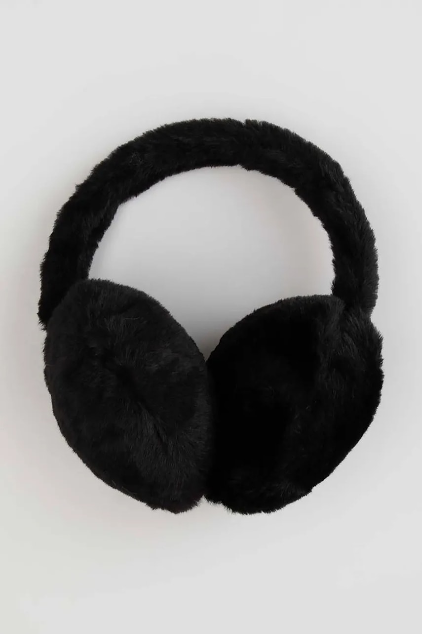Coccodrillo earmuffs copii culoarea negru, ACCESSORIES