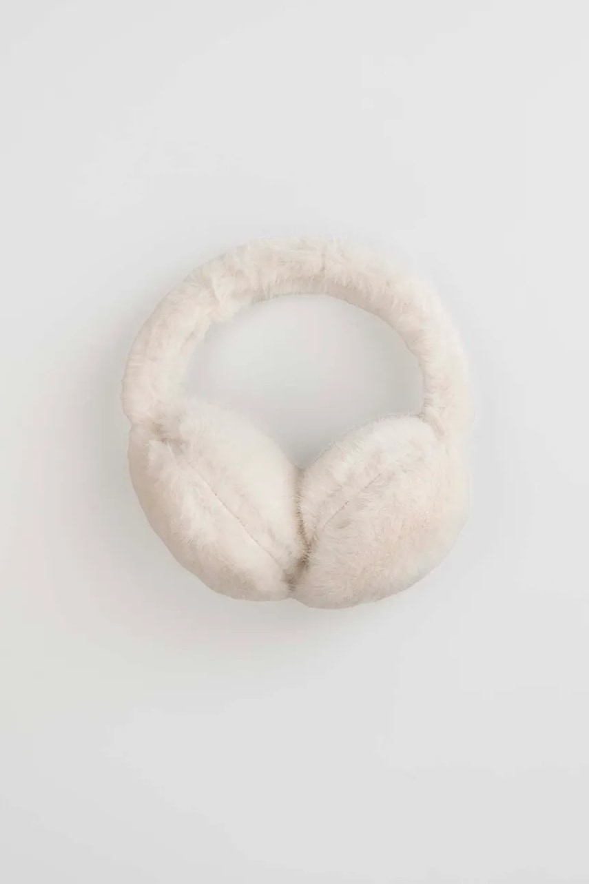 Coccodrillo earmuffs copii culoarea alb, ACCESSORIES