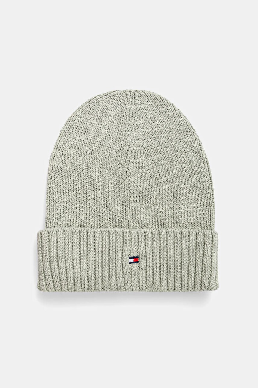 Levně Dětská bavlněná čepice Tommy Hilfiger AU0AU01526
