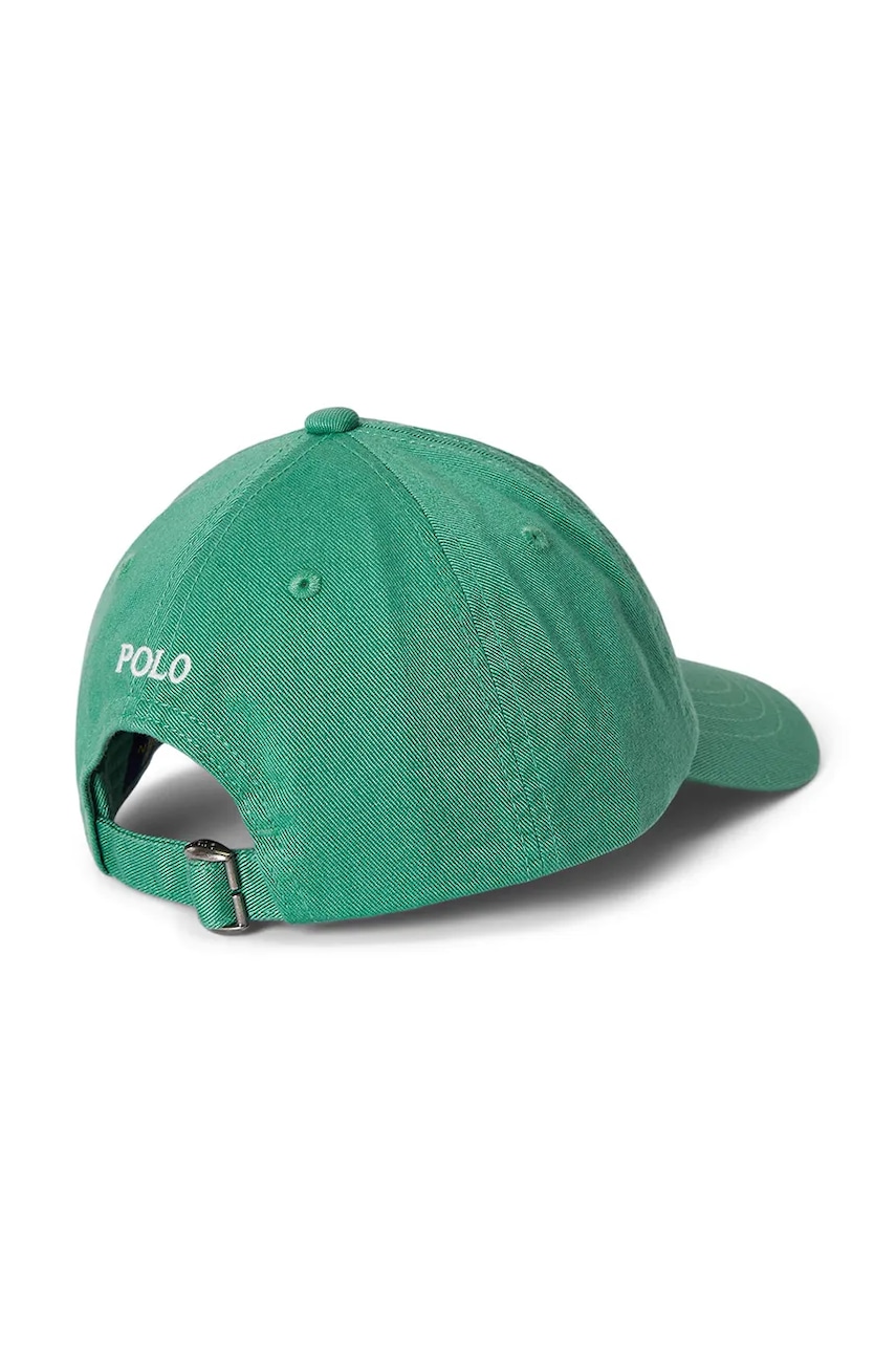 Кепка Polo Ralph Lauren цвет зелёный однотонная 322785653067 Кепка Polo Ralph Lauren цвет зелёный однотонная 322785653067
