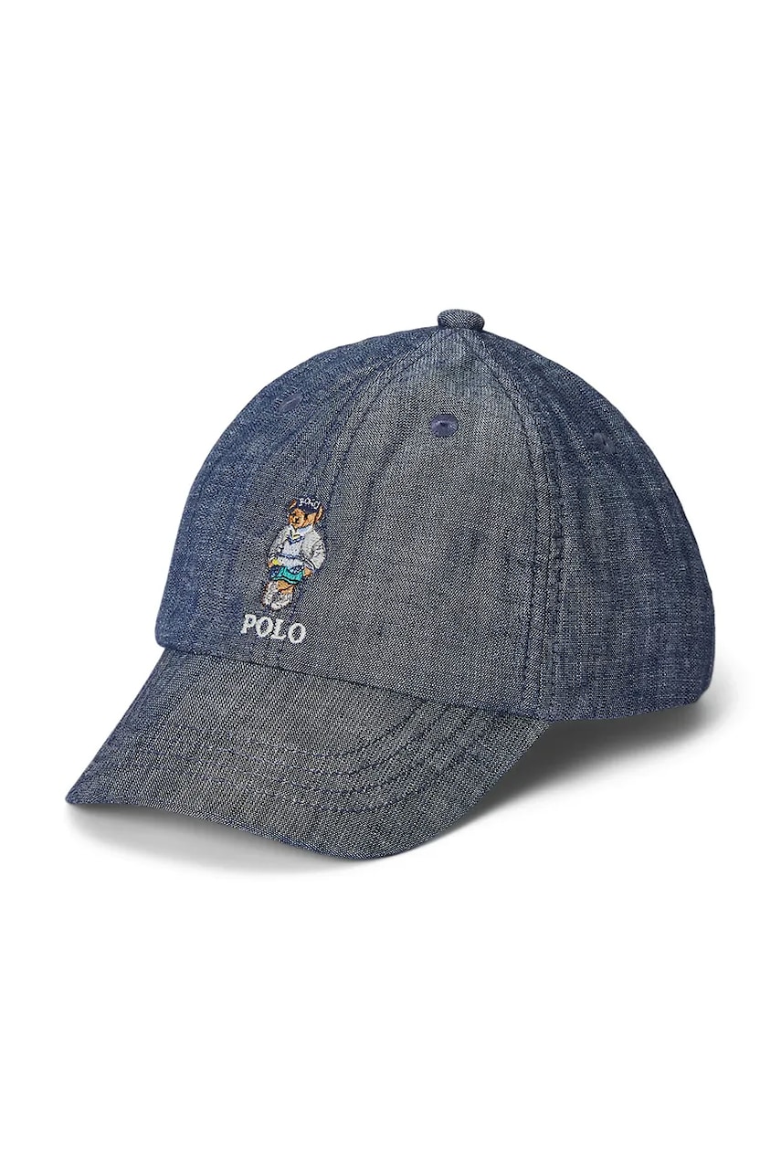 Levně Kšiltovka Polo Ralph Lauren modrá barva, 322971817001