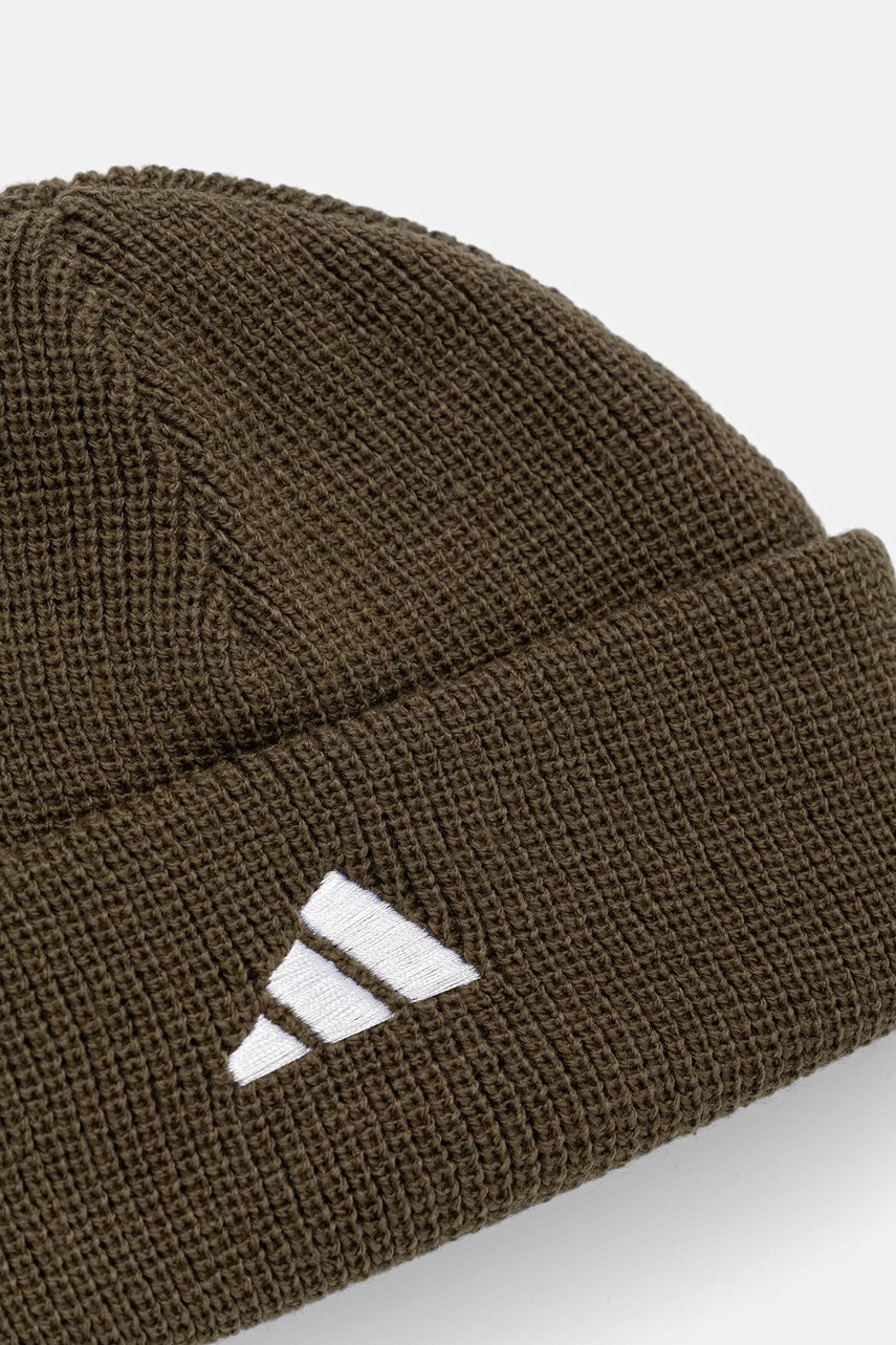 Детская шапка adidas Performance цвет зелёный KB1930