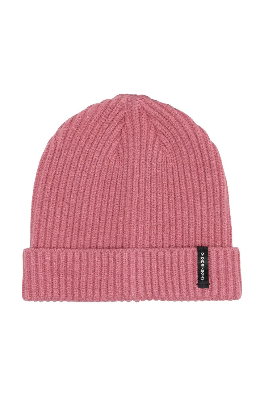 Дитяча шапка Didriksons BUS KIDS BEANIE 2 колір рожевий 505997