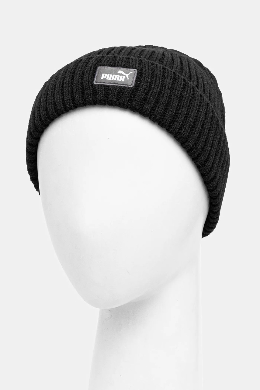 Детская шапка Puma CLASSIC Low Crown Beanie Jr цвет чёрный 026559