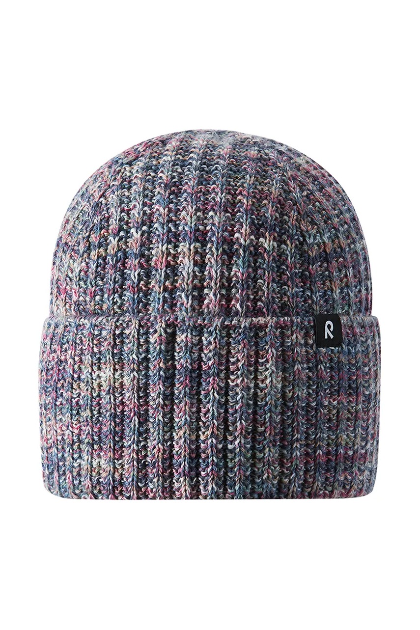 Детская хлопковая шапочка Reima Tikkana цвет зелёный 5300313A