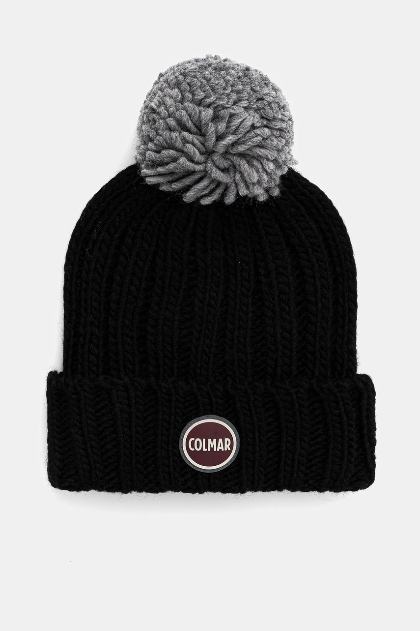 Levně Dětská vlněná čepice Colmar BOX černá barva, 5369N.3RZ