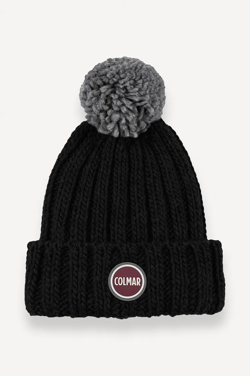 Colmar căciulă de lână pentru copii BOX culoarea negru, 5369N.3RZ