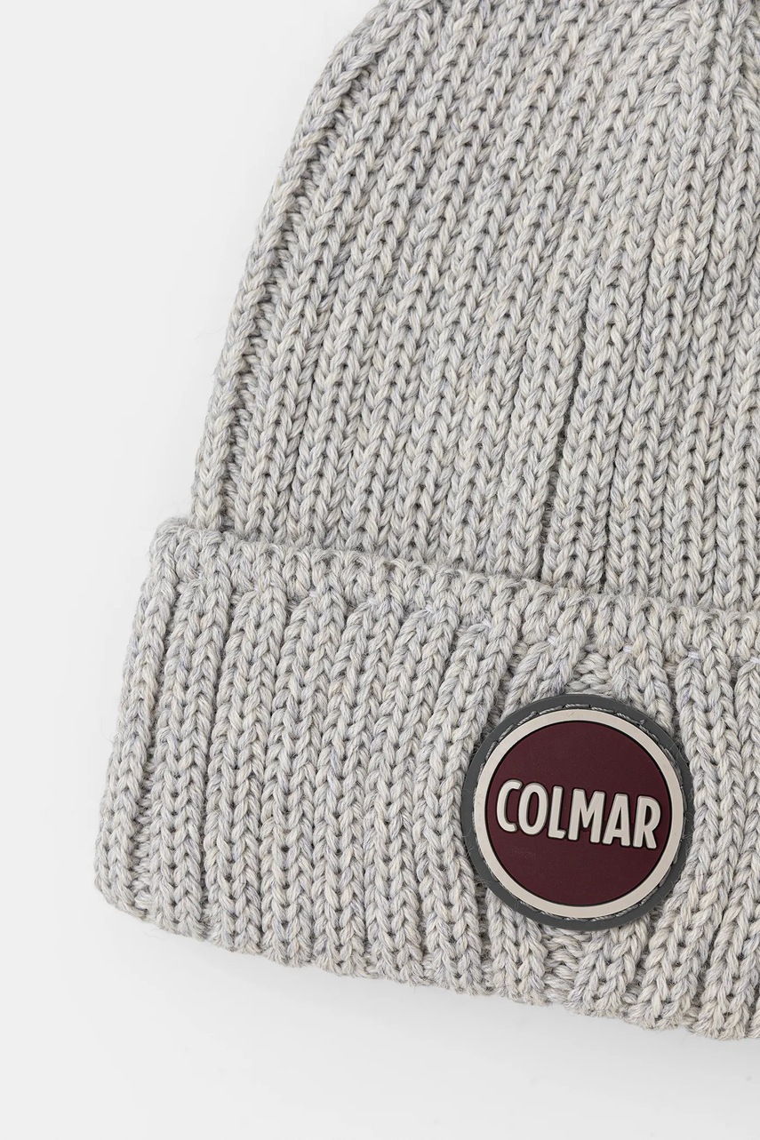 Дитяча шапка з вовною Colmar FILMAX колір сірий 5381N.2YB