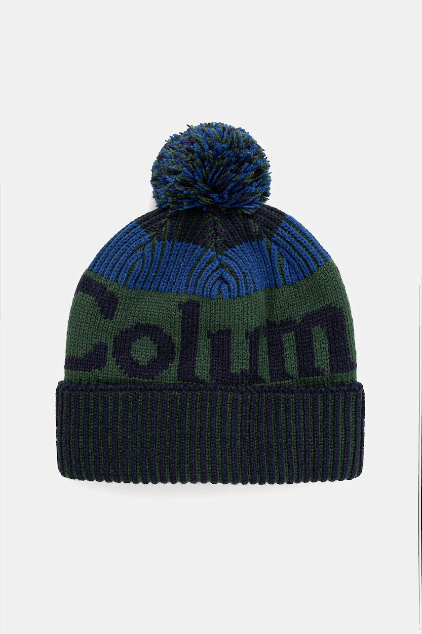 Columbia căciulă Youth Polar Powder culoarea verde, 2137311 Columbia căciulă Youth Polar Powder culoarea verde, 2137311